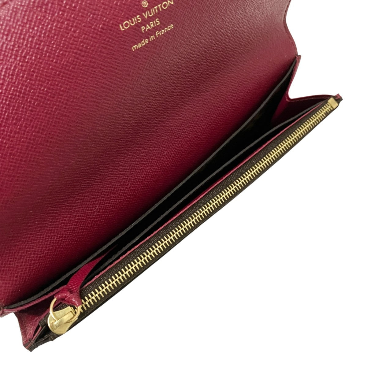 Louis Vuitton Portefeuil Emily Long Wallet Brown - Pre-owned
