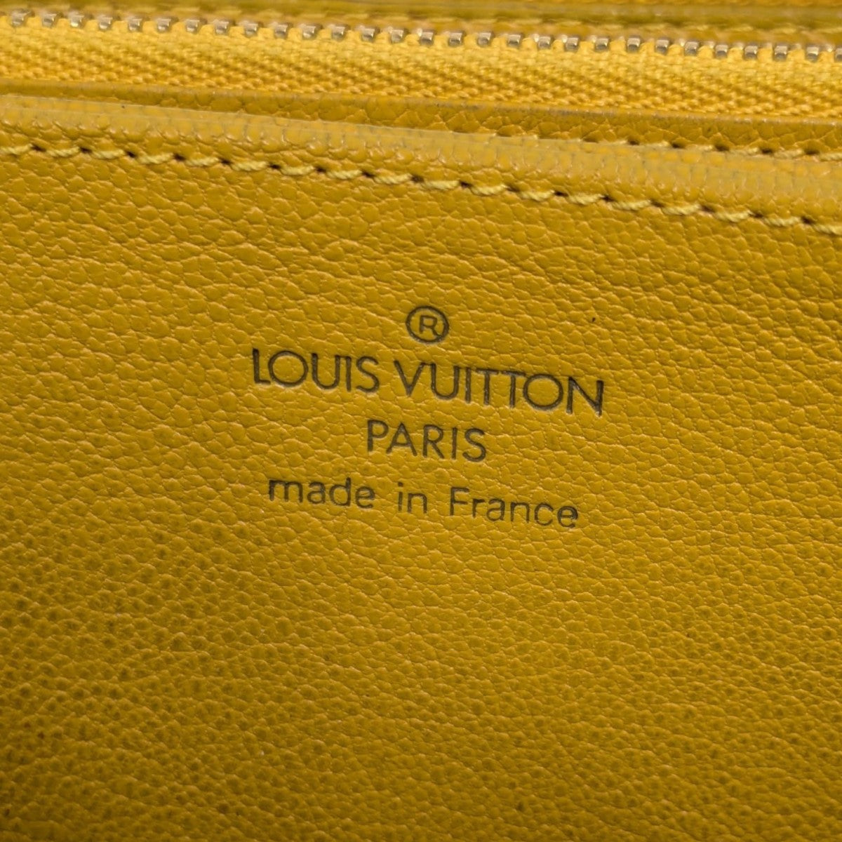 Louis Vuitton Long Wallet Yellow - Pre-owned