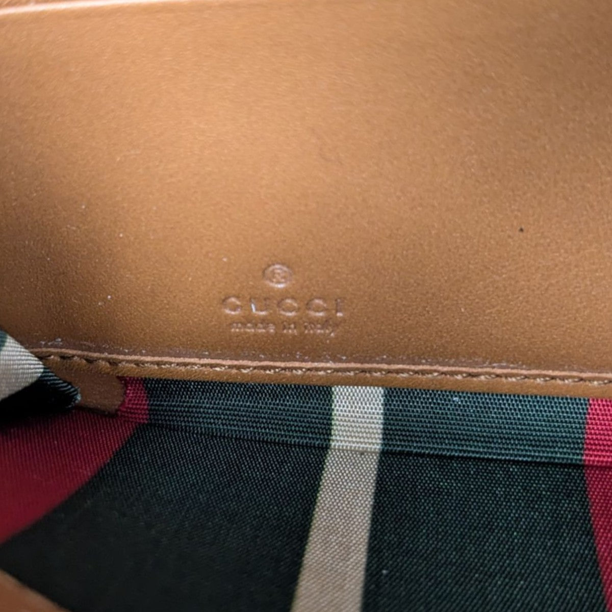 Gucci GG Supreme Long Wallet Beige - Pre-owned