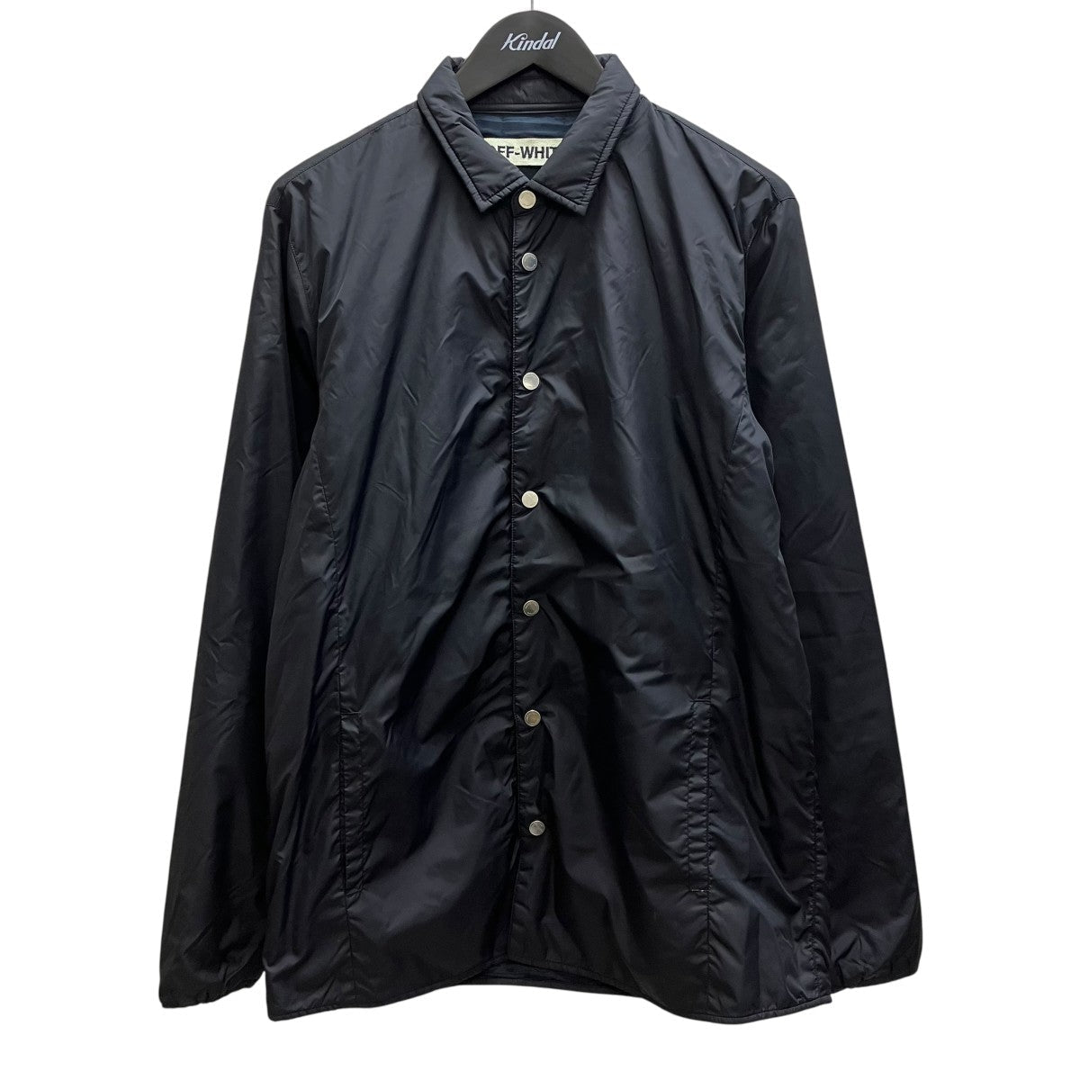 Off-White Back Print Coach Jacket Black - Pre-owned