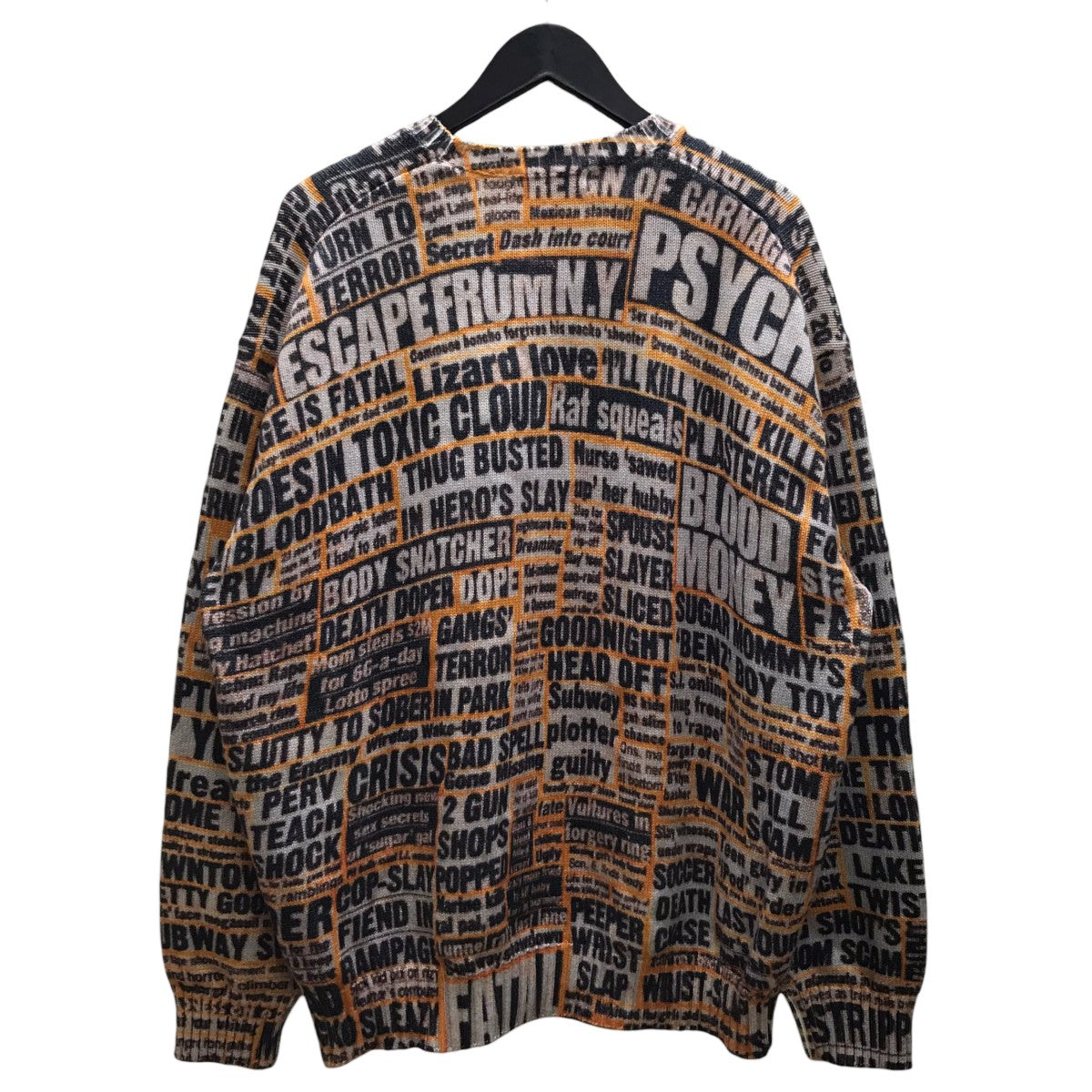 Supreme Dash Snow Sweater Yellow (FW25) - Pre-owned