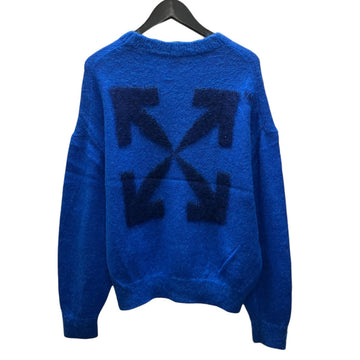 Off-White Mohair Knit Blue - Pre-owned