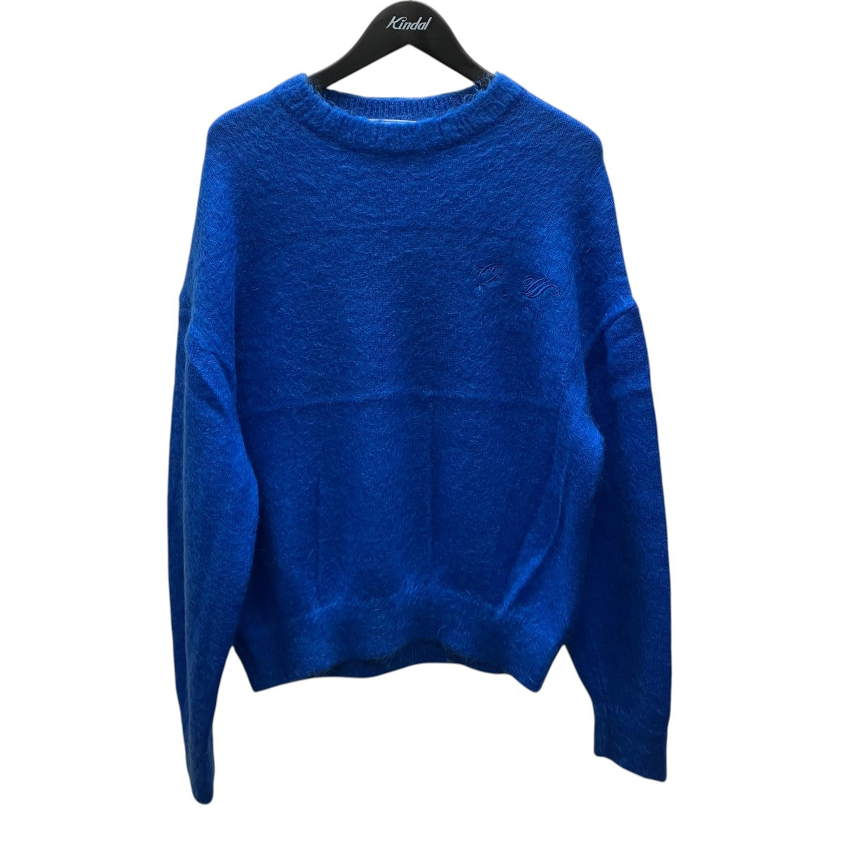 Off-White Mohair Knit Blue - Pre-owned