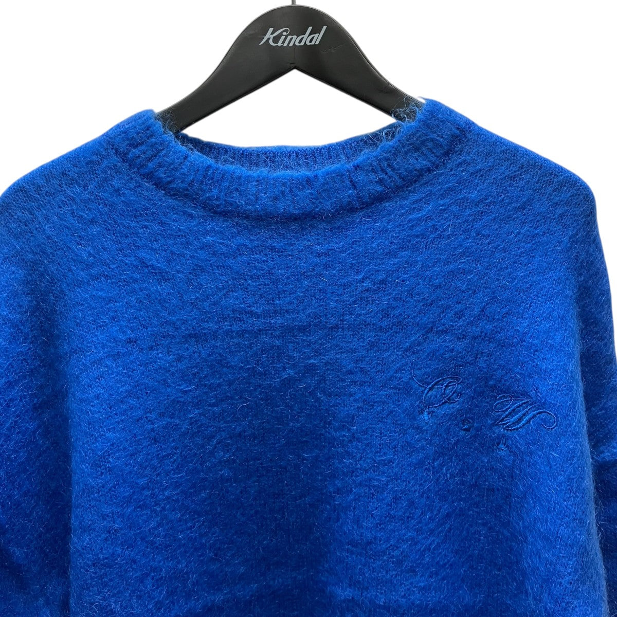 Off-White Mohair Knit Blue - Pre-owned