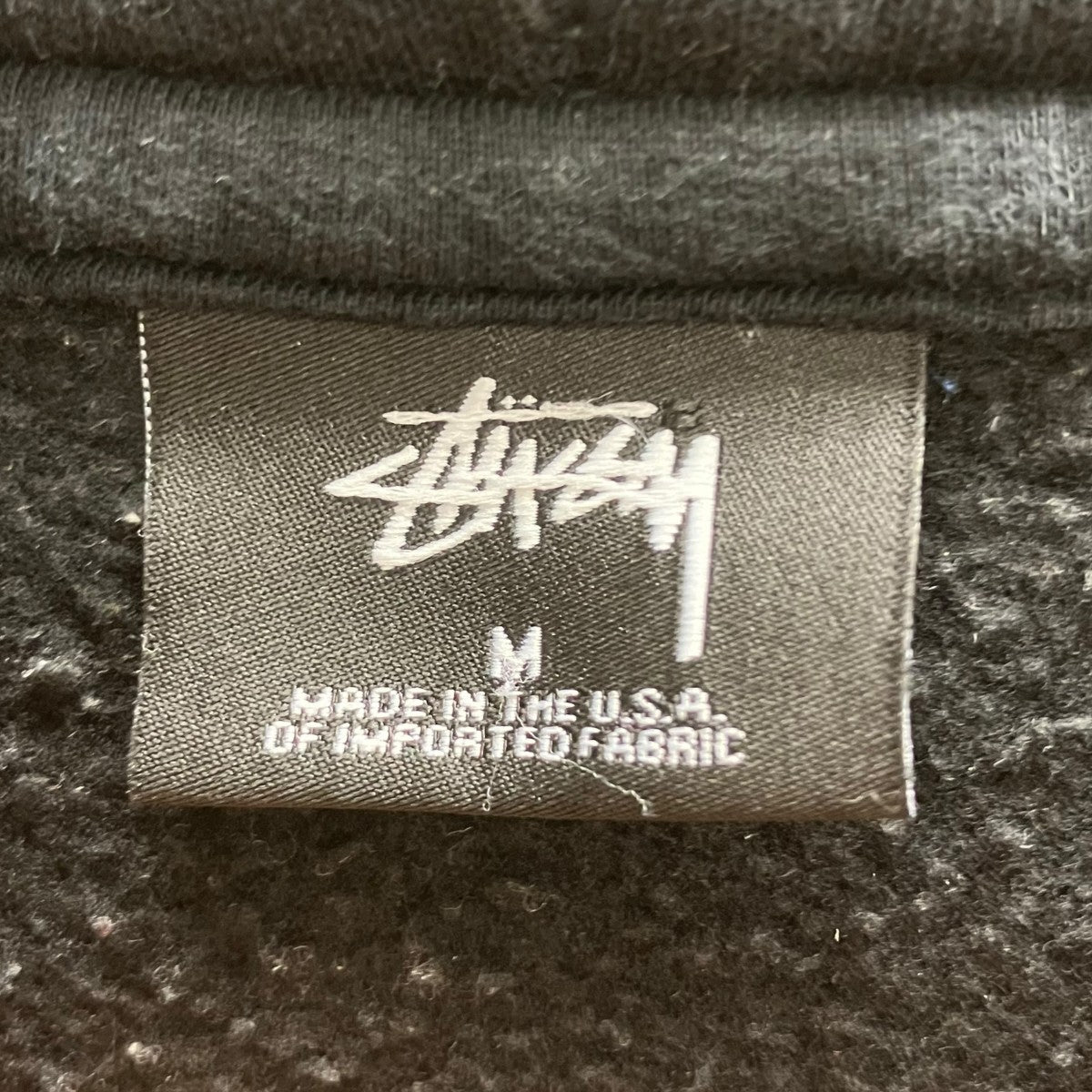 Stussy Logo Hoodie Black - Pre-owned