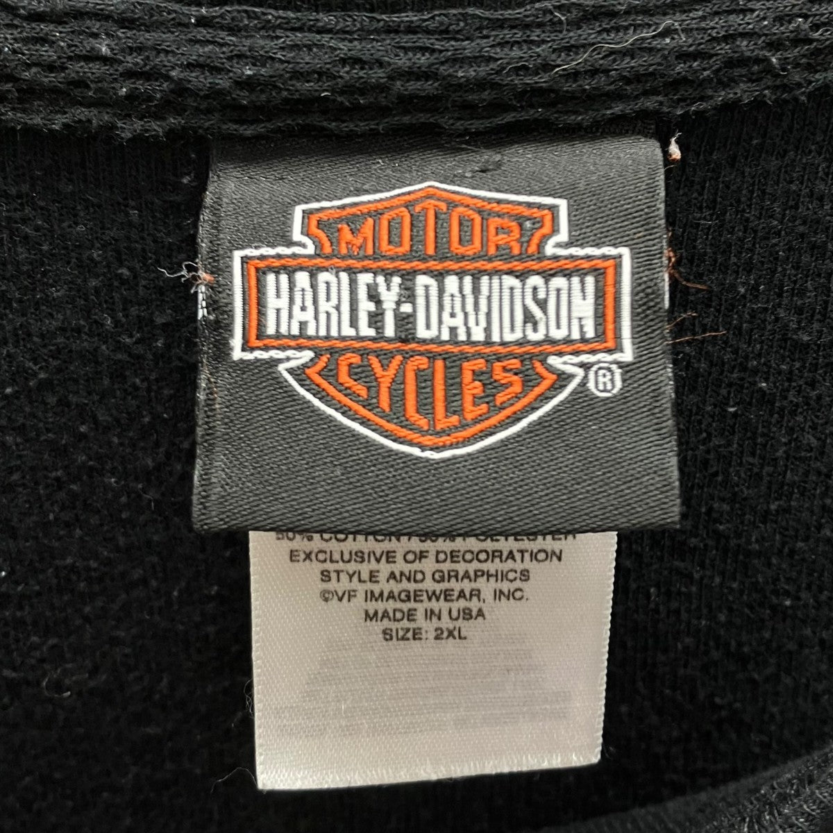 Harley-Davidson Long Sleeve Tee Black - Pre-owned