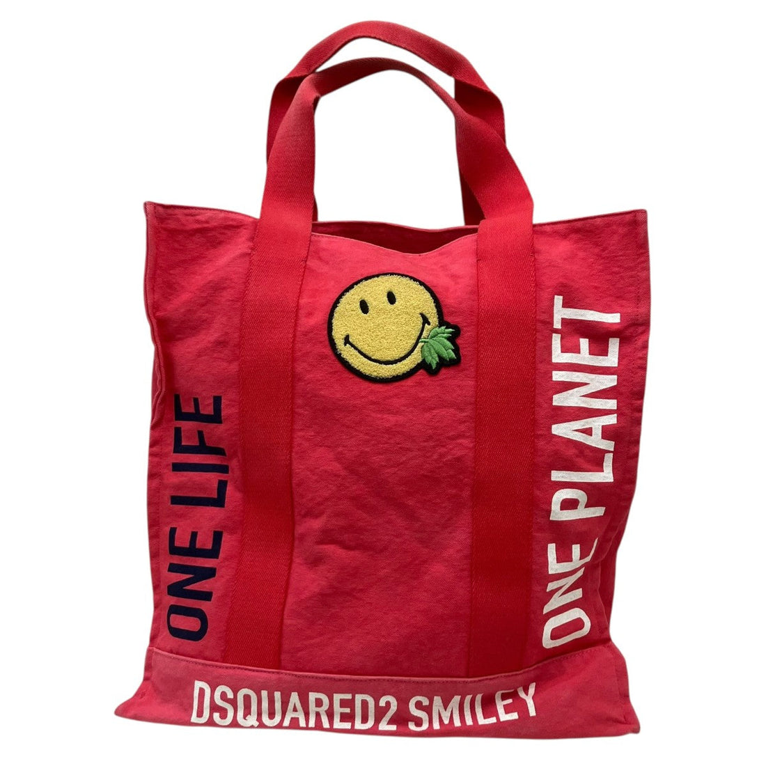 Dsquared2 One Life One Planet Tote Bag Red - Pre-owned