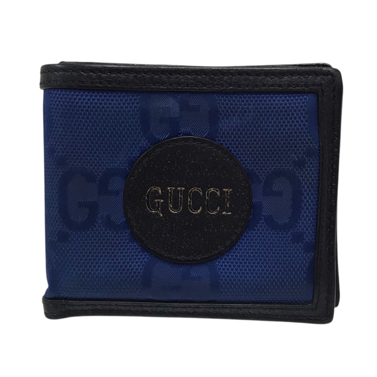 Gucci Logo Wallet Blue - Pre-owned