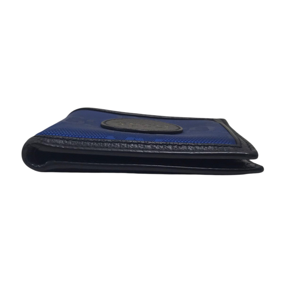 Gucci Logo Wallet Blue - Pre-owned