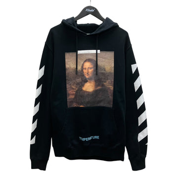 Off-White Pullover Hoodie Black - Pre-owned