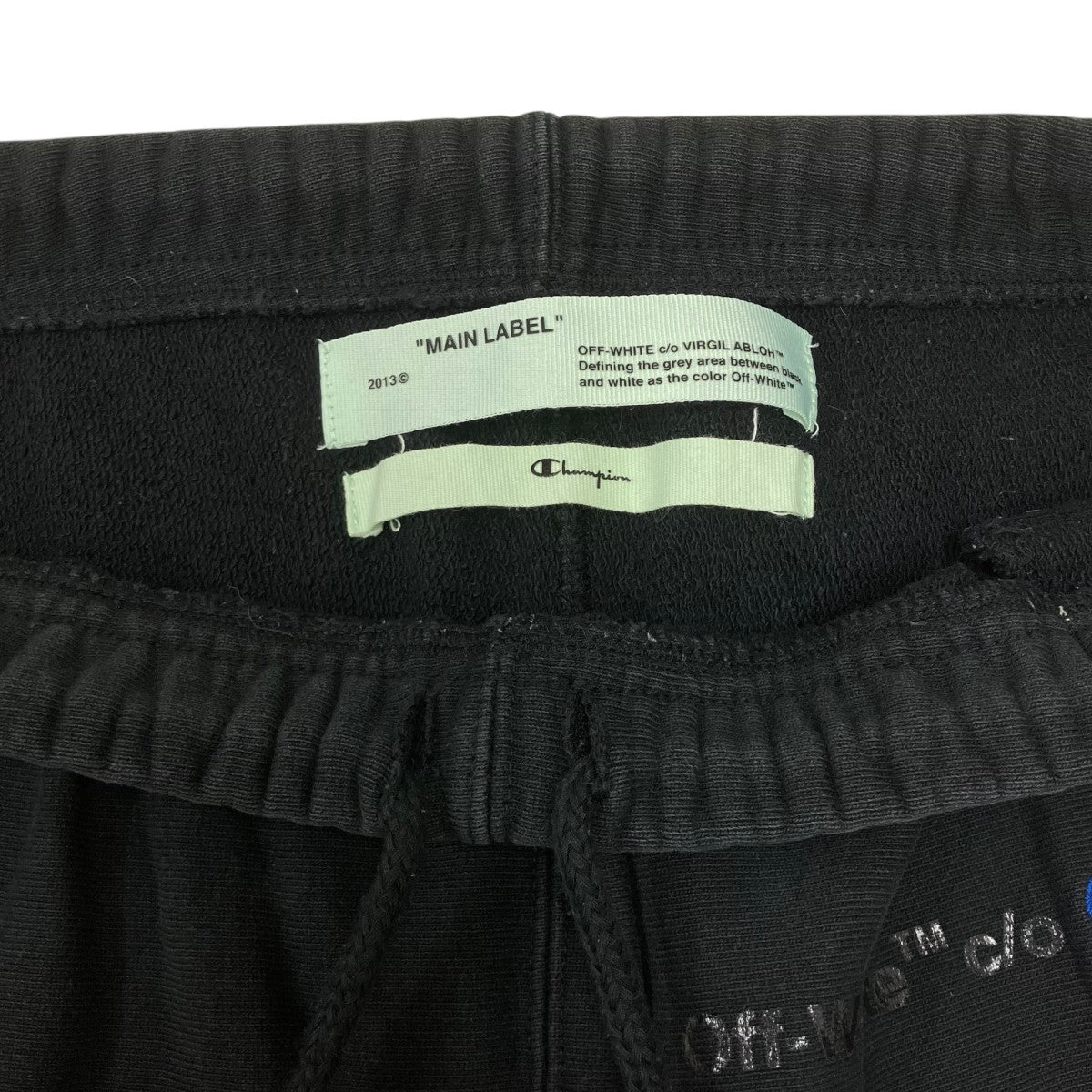 Off-White x Champion Sweatpants Black - Pre-owned