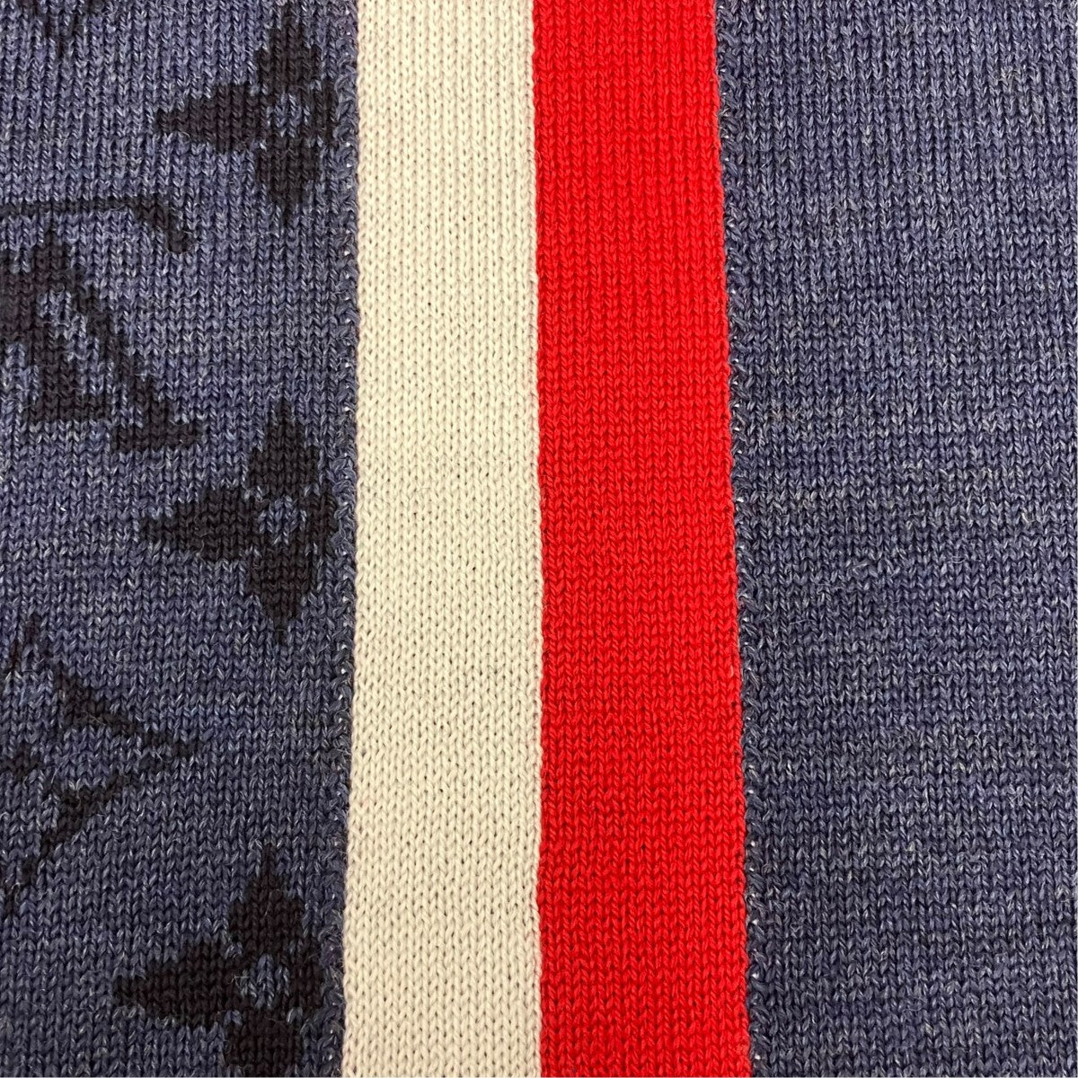 Louis Vuitton Escharp LV Varsity Stole Navy - Pre-owned