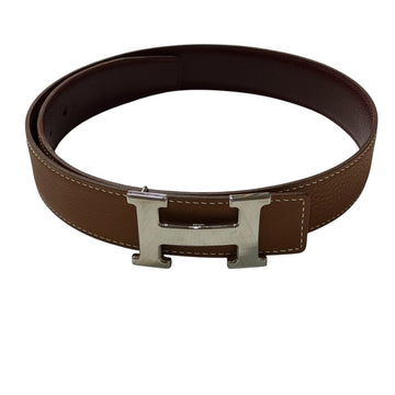 Hermes Leather Belt Brown - Pre-owned