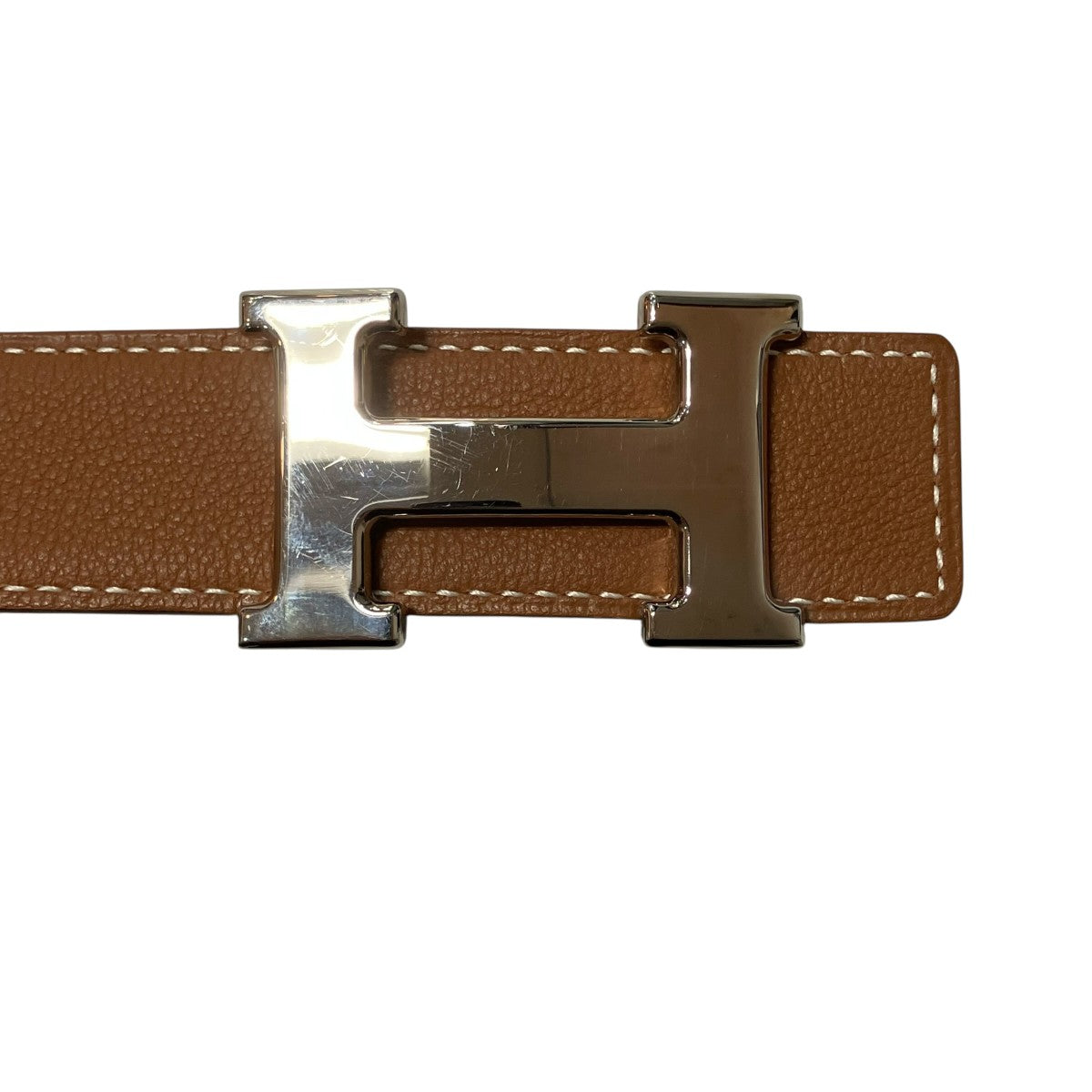 Hermes Leather Belt Brown - Pre-owned