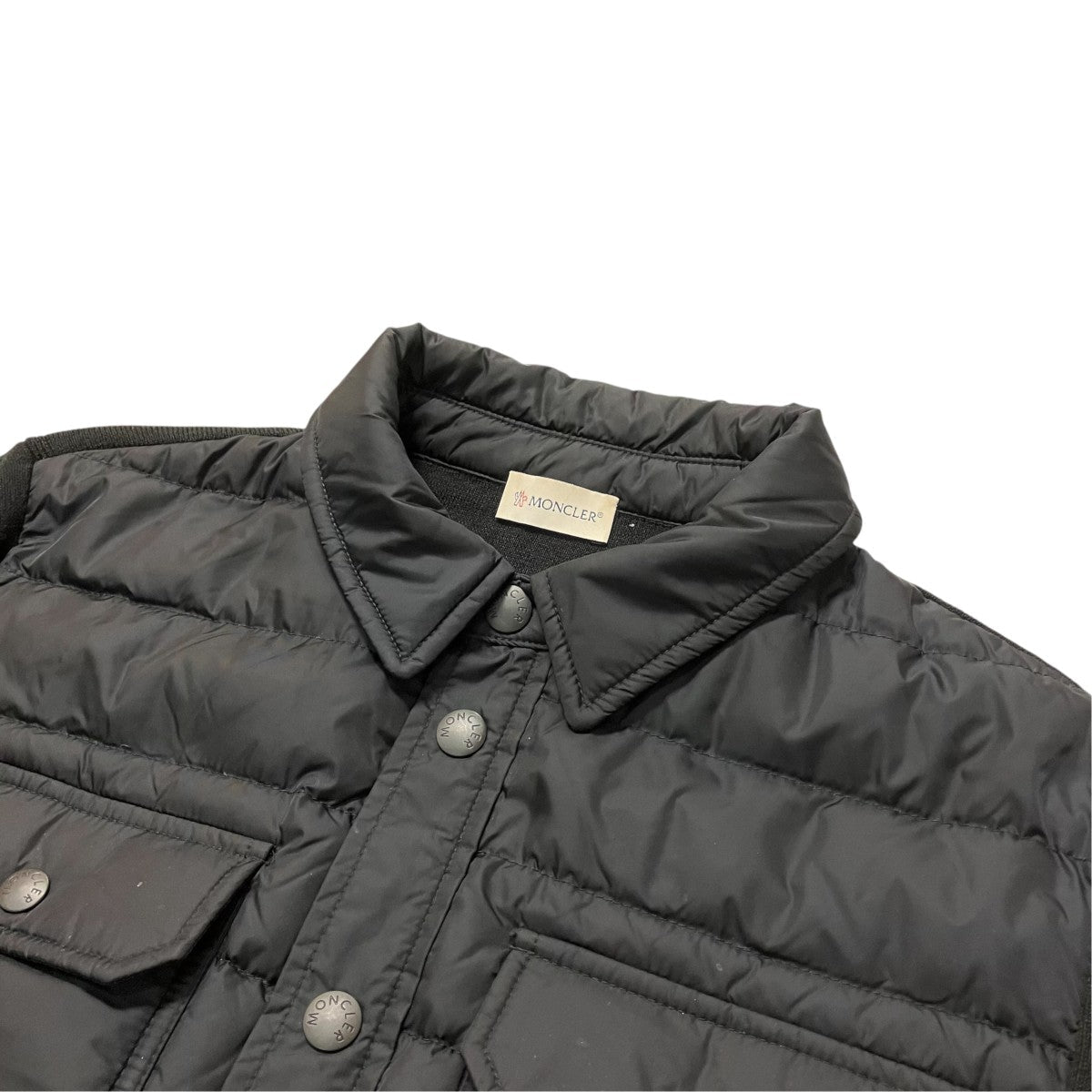 Moncler Maglione Tricot Cardigan Black - Pre-owned