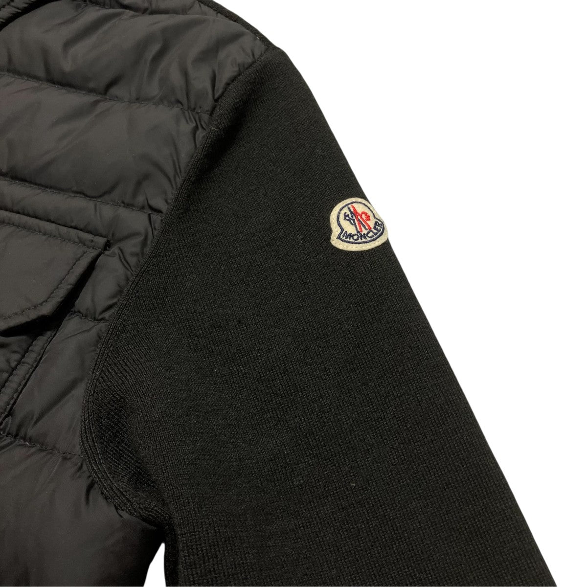 Moncler Maglione Tricot Cardigan Black - Pre-owned