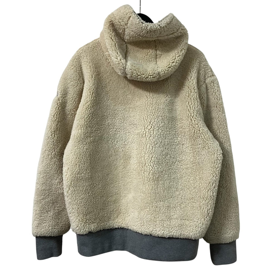 Moncler Hooded Fleece Jacket Yellow