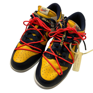 Nike x Off-White Low Cut Sneakers Yellow/Navy - Pre-owned