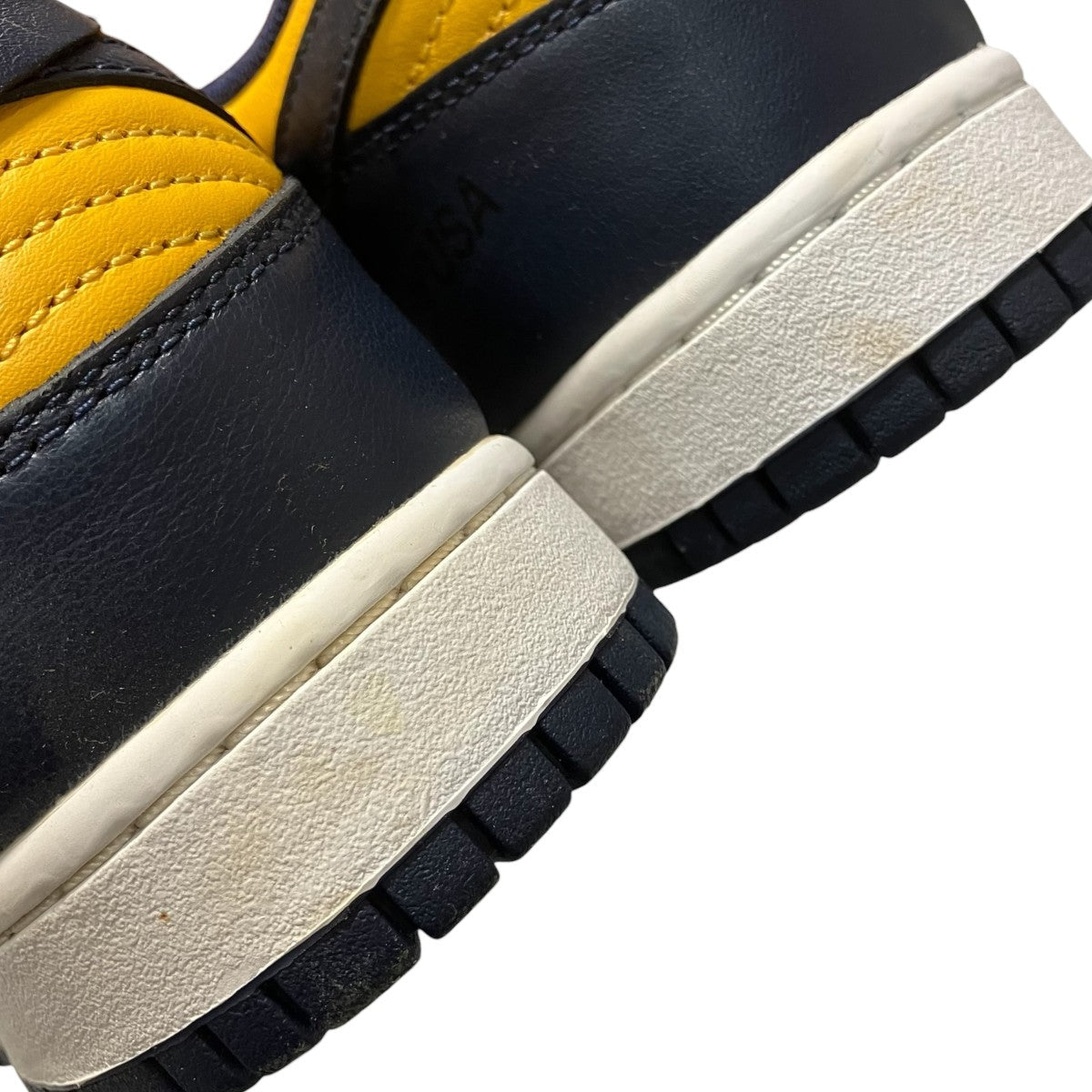 Nike x Off-White Low Cut Sneakers Yellow/Navy - Pre-owned