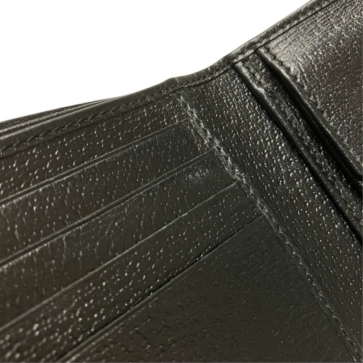 Gucci GG Marmont Coin Wallet Bifold Wallet Black - Pre-owned