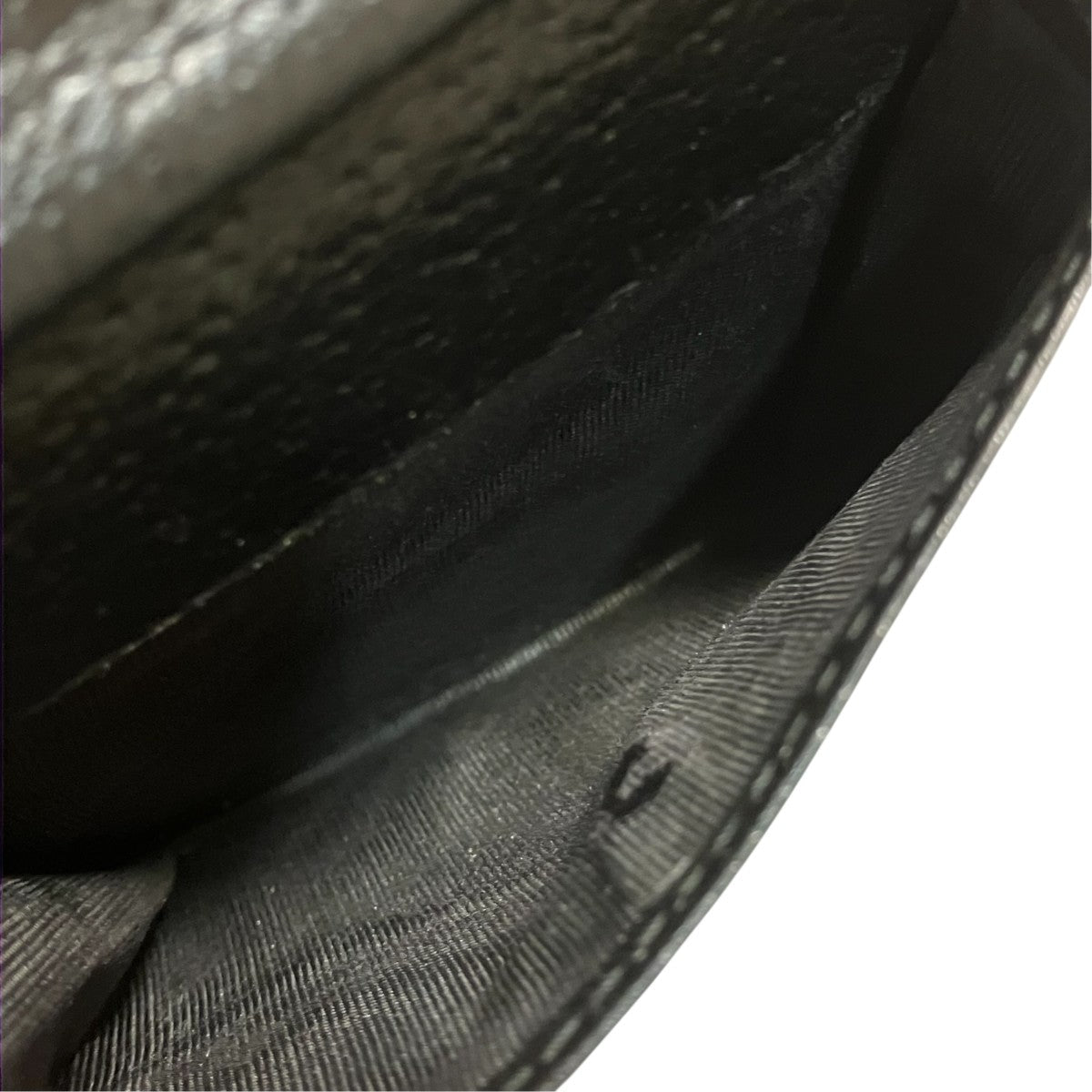 Gucci GG Marmont Coin Wallet Bifold Wallet Black - Pre-owned