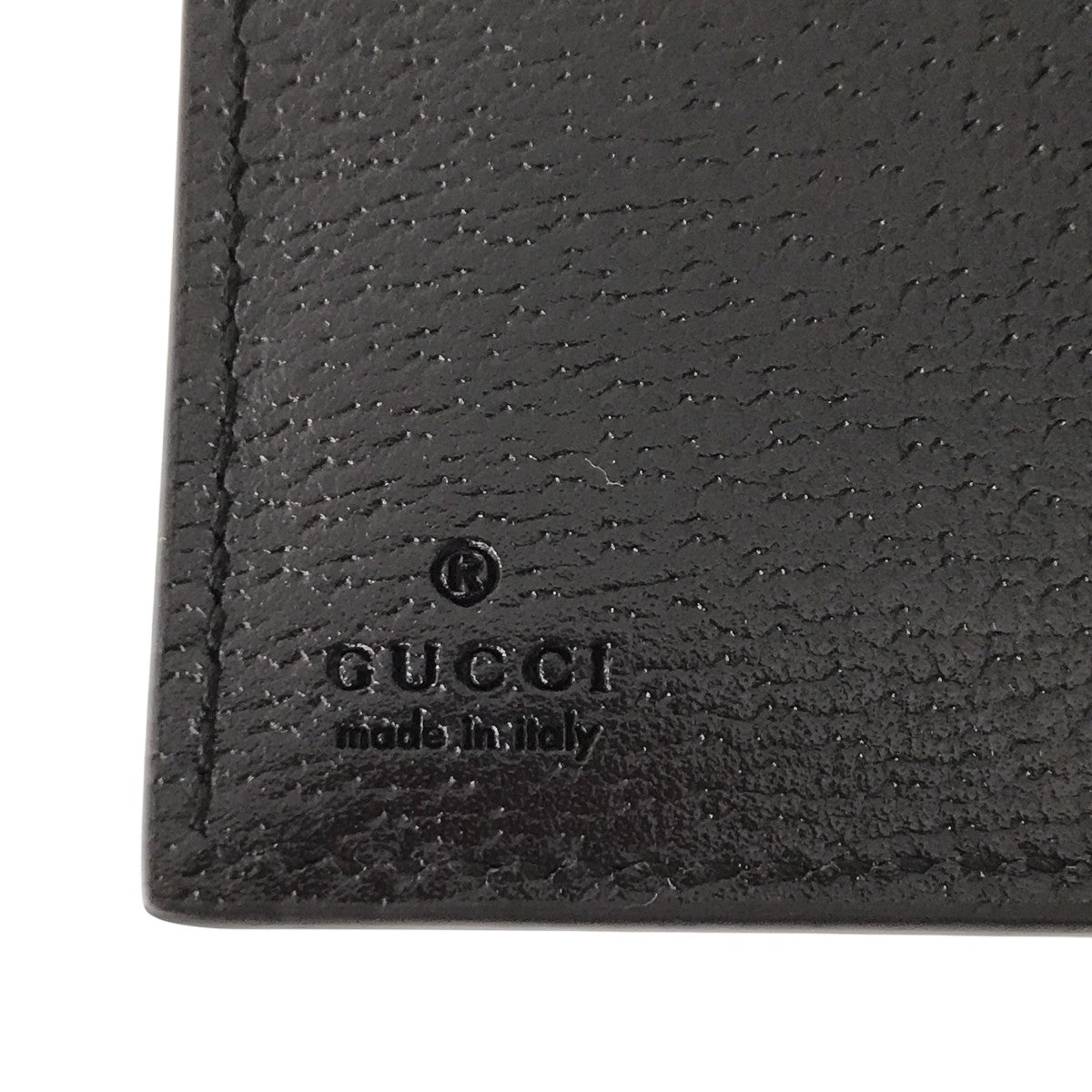 Gucci Double G Card Case Black - Pre-owned