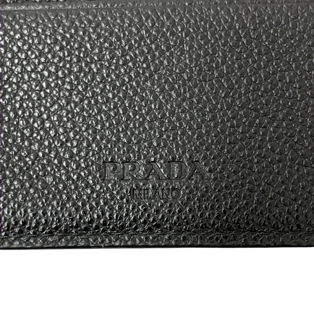 Prada Bifold Wallet Black - Pre-owned