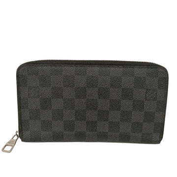 Louis Vuitton Zippy Organizer Long Wallet Black - Pre-owned
