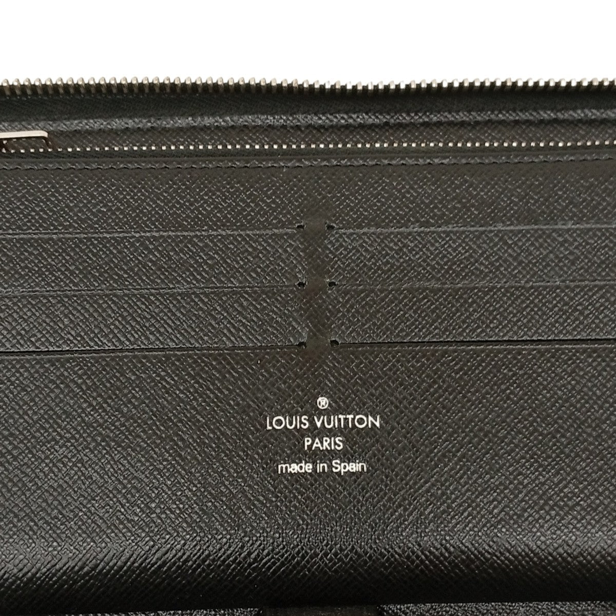 Louis Vuitton Zippy Organizer Long Wallet Black - Pre-owned