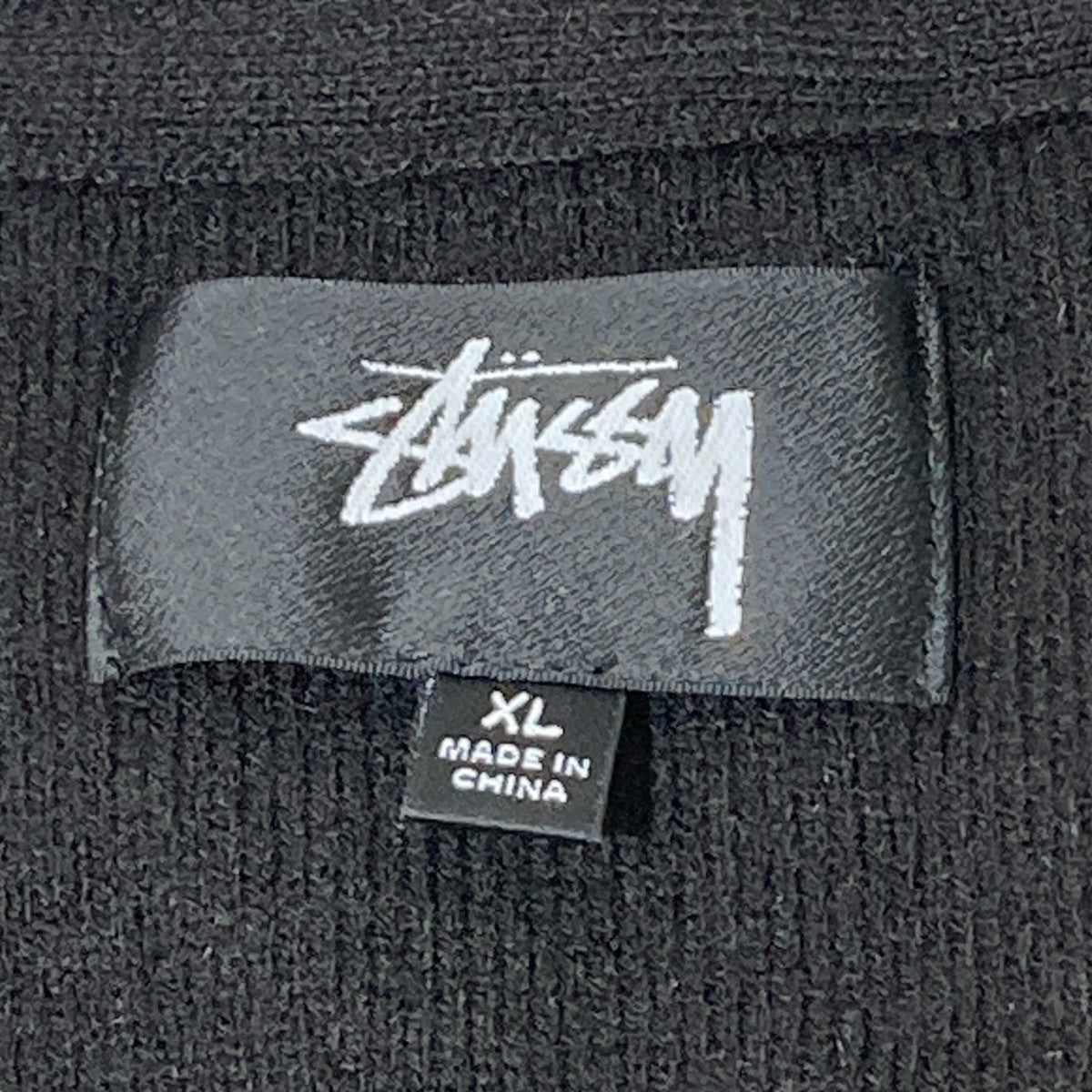 Stussy Shaggy Cardigan Black (SS24) - Pre-owned