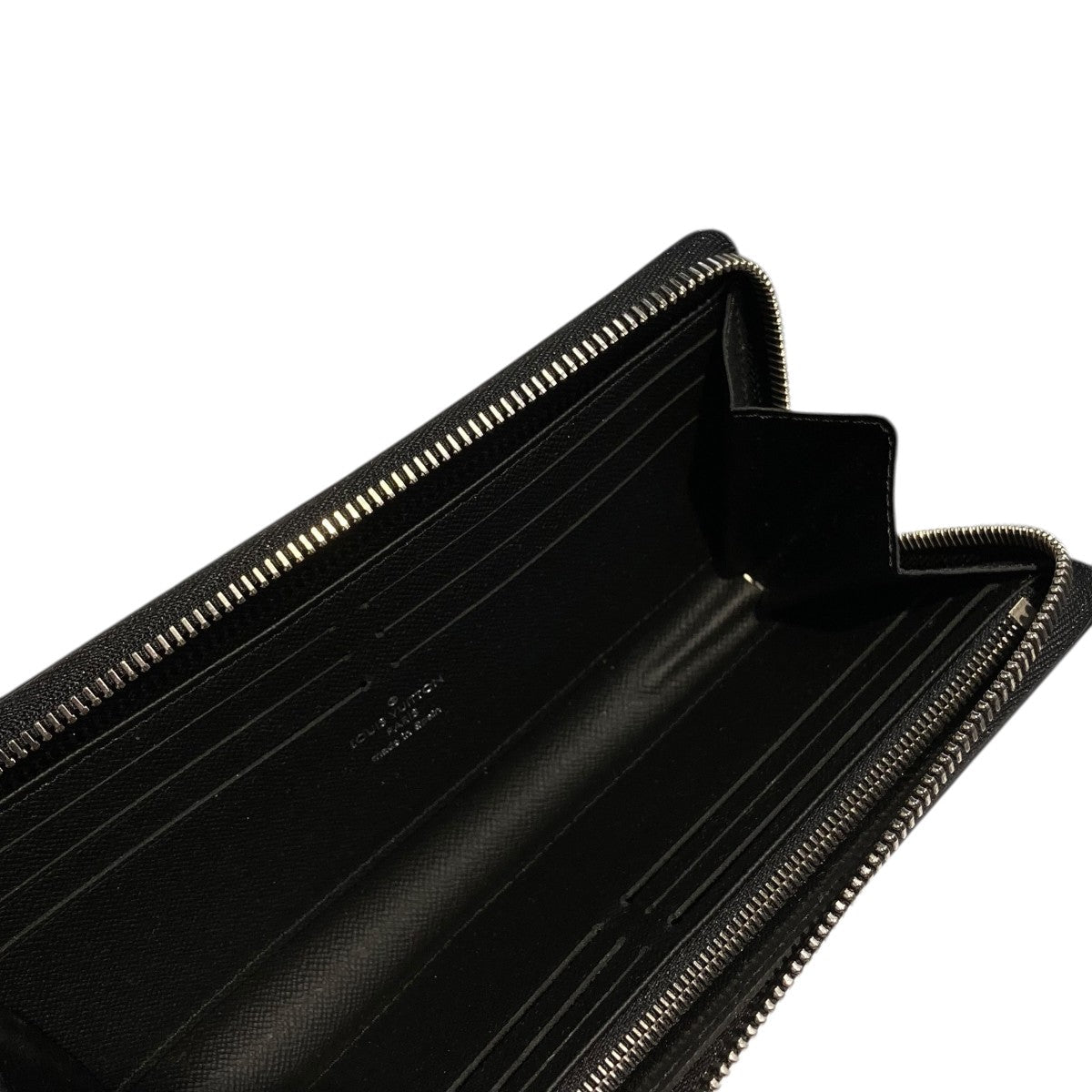 Louis Vuitton Damier Graphite Zippy Dragonne Long Wallet Gray / Black - Pre-owned