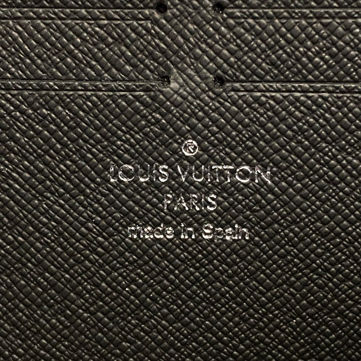 Louis Vuitton Damier Graphite Zippy Dragonne Long Wallet Gray / Black - Pre-owned