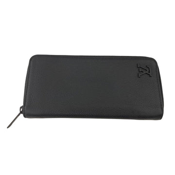 Louis Vuitton Zippy Wallet Vertical Long Wallet Black - Pre-owned
