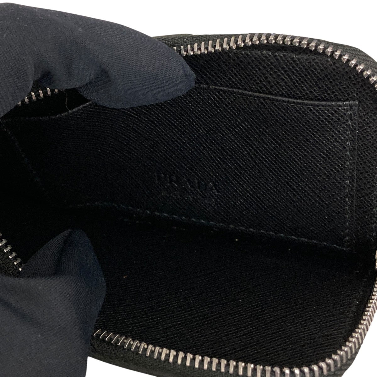 Prada Card Case Black - Pre-owned
