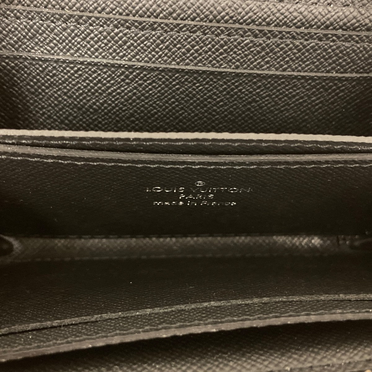 Louis Vuitton Zippy Coin Purse Vertical Coin Case Noir - Pre-owned