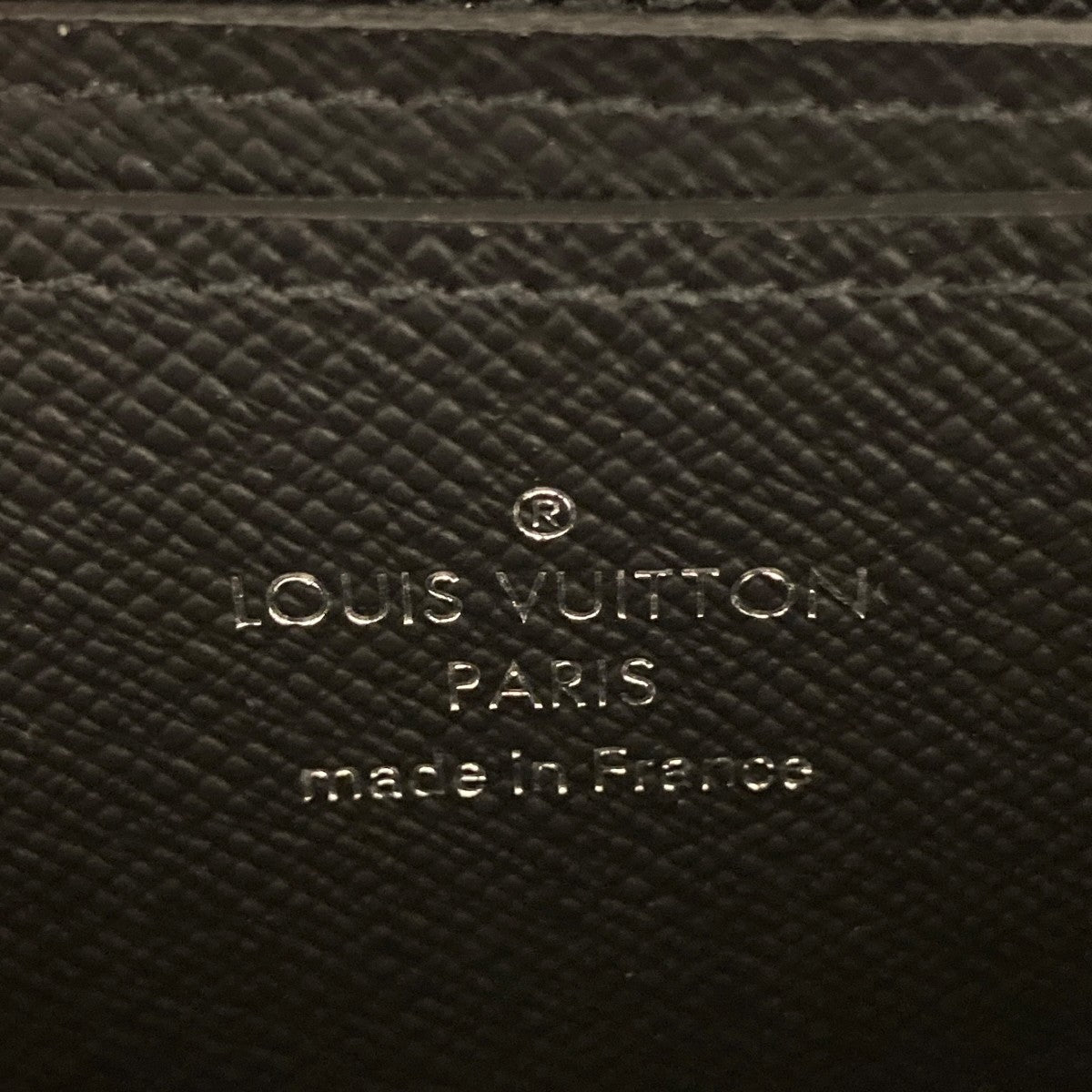 Louis Vuitton Zippy Coin Purse Vertical Coin Case Noir - Pre-owned