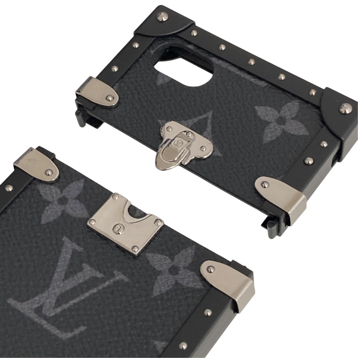 Louis Vuitton Monogram Eclipse Eye Trunk Smartphone Case - Pre-owned