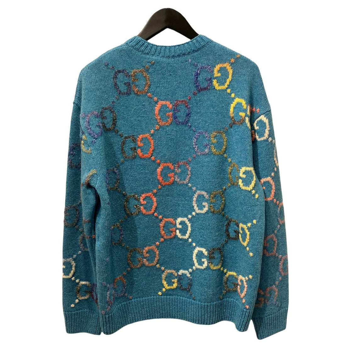 Gucci Tiger GG Jacquard Wool Sweater Blue (SS22)