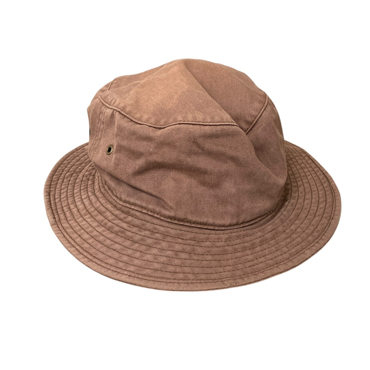 Stussy Old Logo Embroidered Bucket Hat Beige - Pre-owned