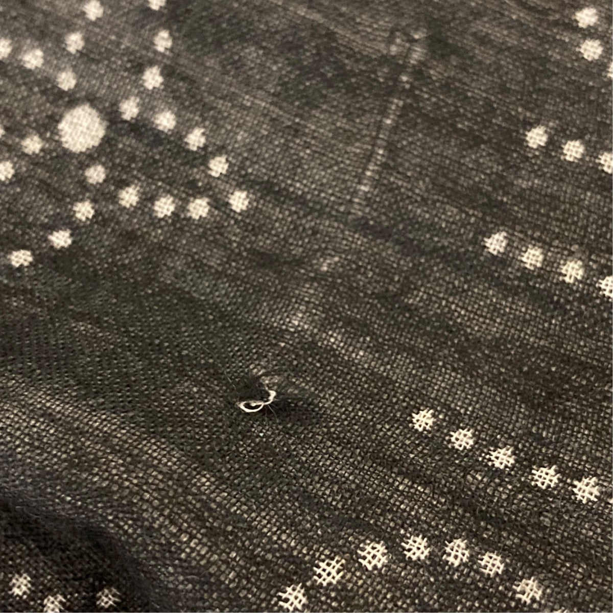 Louis Vuitton Etor Mahina Muffler Black - Pre-owned