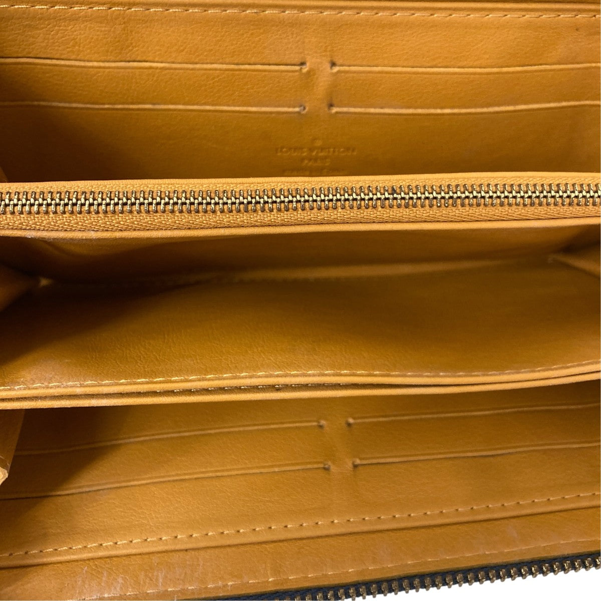 Louis Vuitton Monogram Denim Zippy Wallet With Round Zipper Indigo - Pre-owned