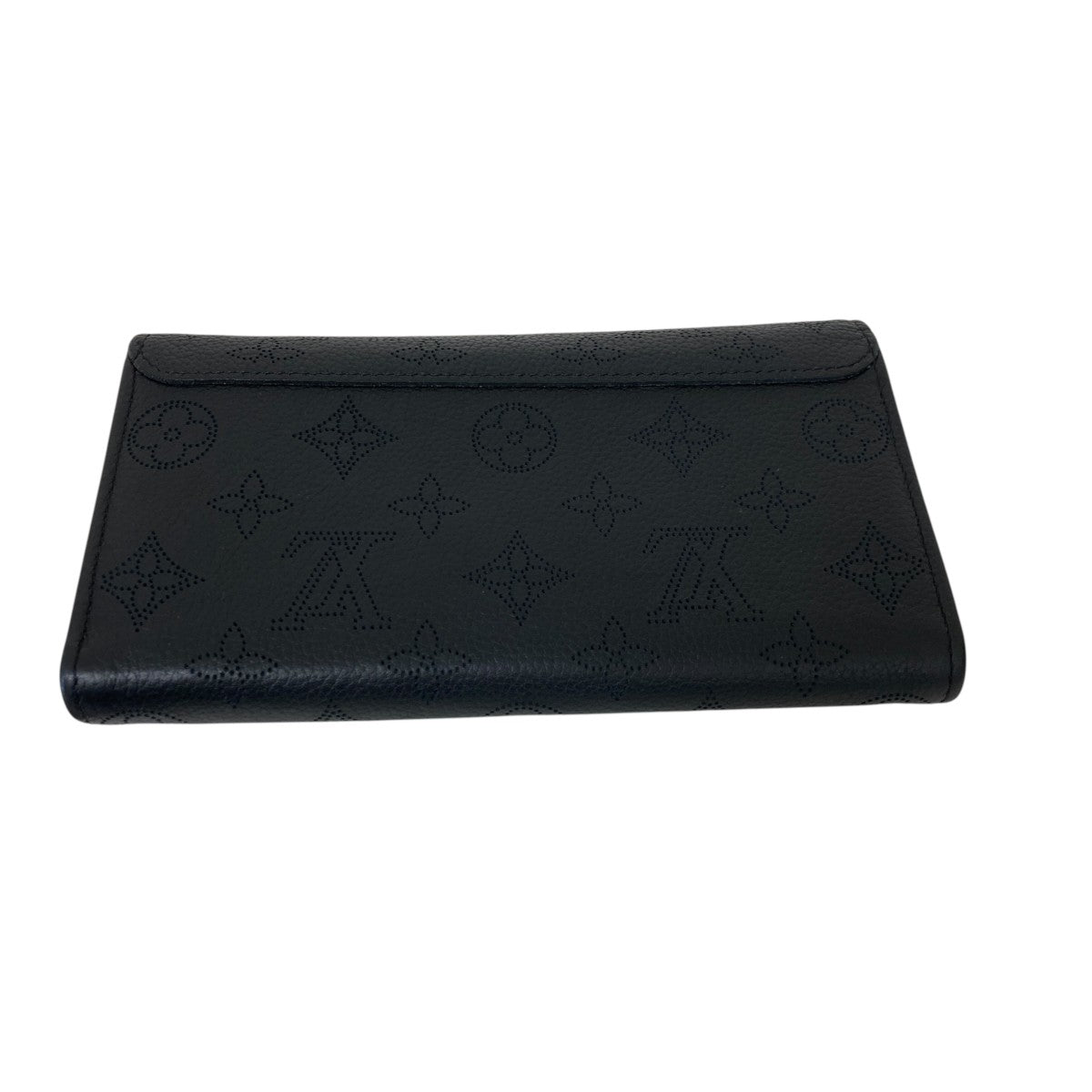 Louis Vuitton Portefeuille Iris Long Wallet Black - Pre-owned