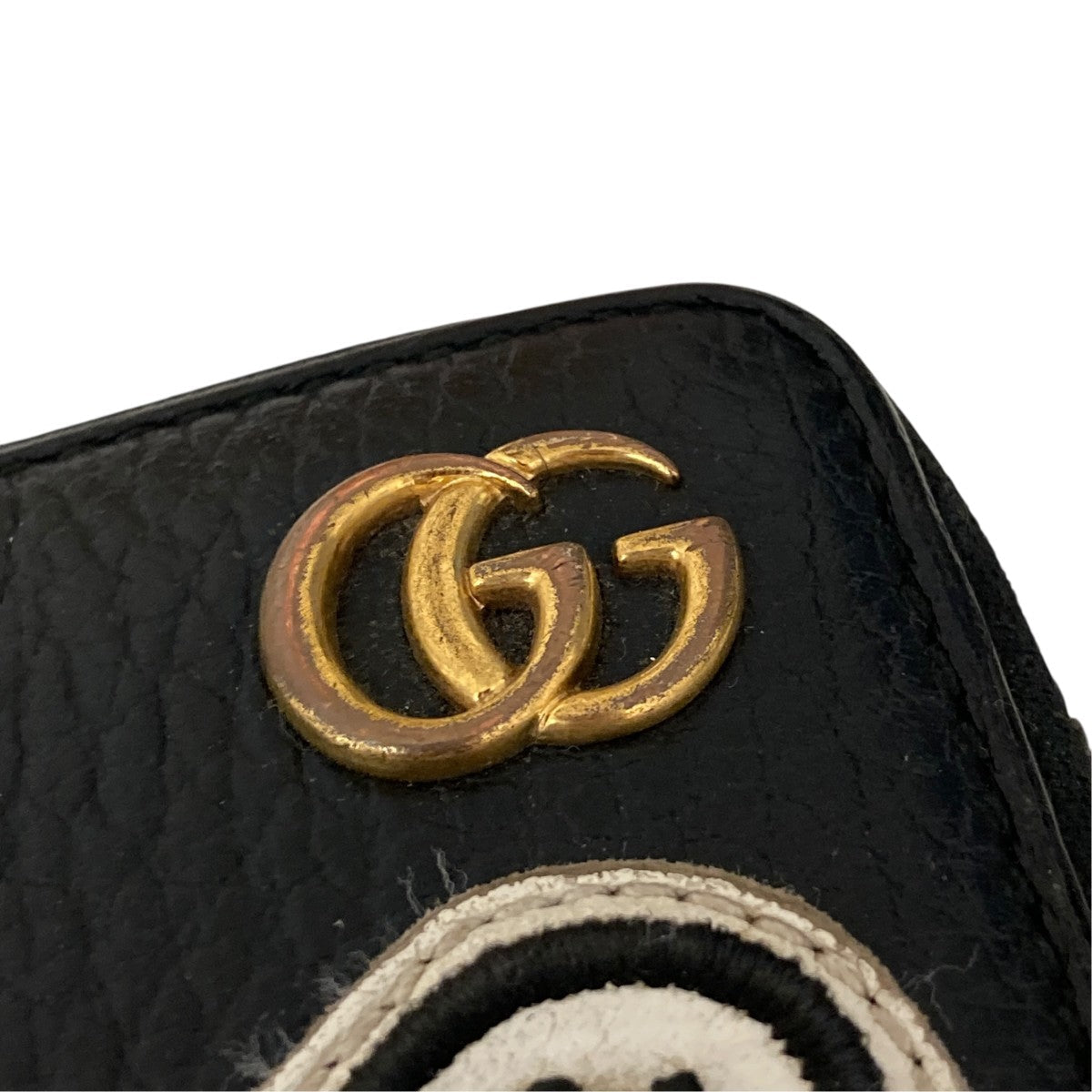 Gucci GG Marmont Courier Zip Around Wallet Black - Pre-owned