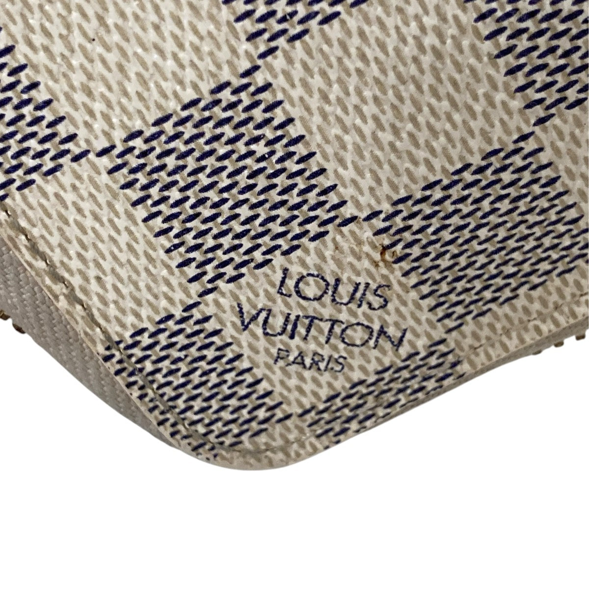 Louis Vuitton Zippy Wallet Compact Wallet White - Pre-owned