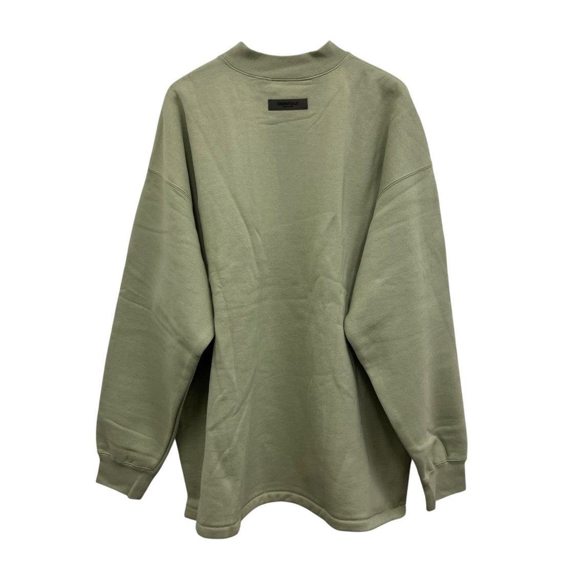 Fear of God Essentials Mock Neck Logo Sweatshirt Green
