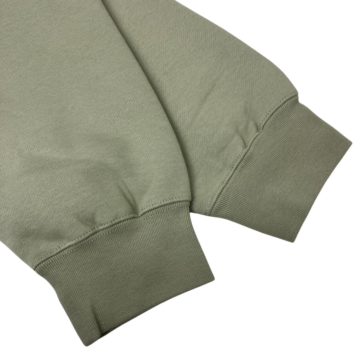 Fear of God Essentials Mock Neck Logo Sweatshirt Green - Pre-owned