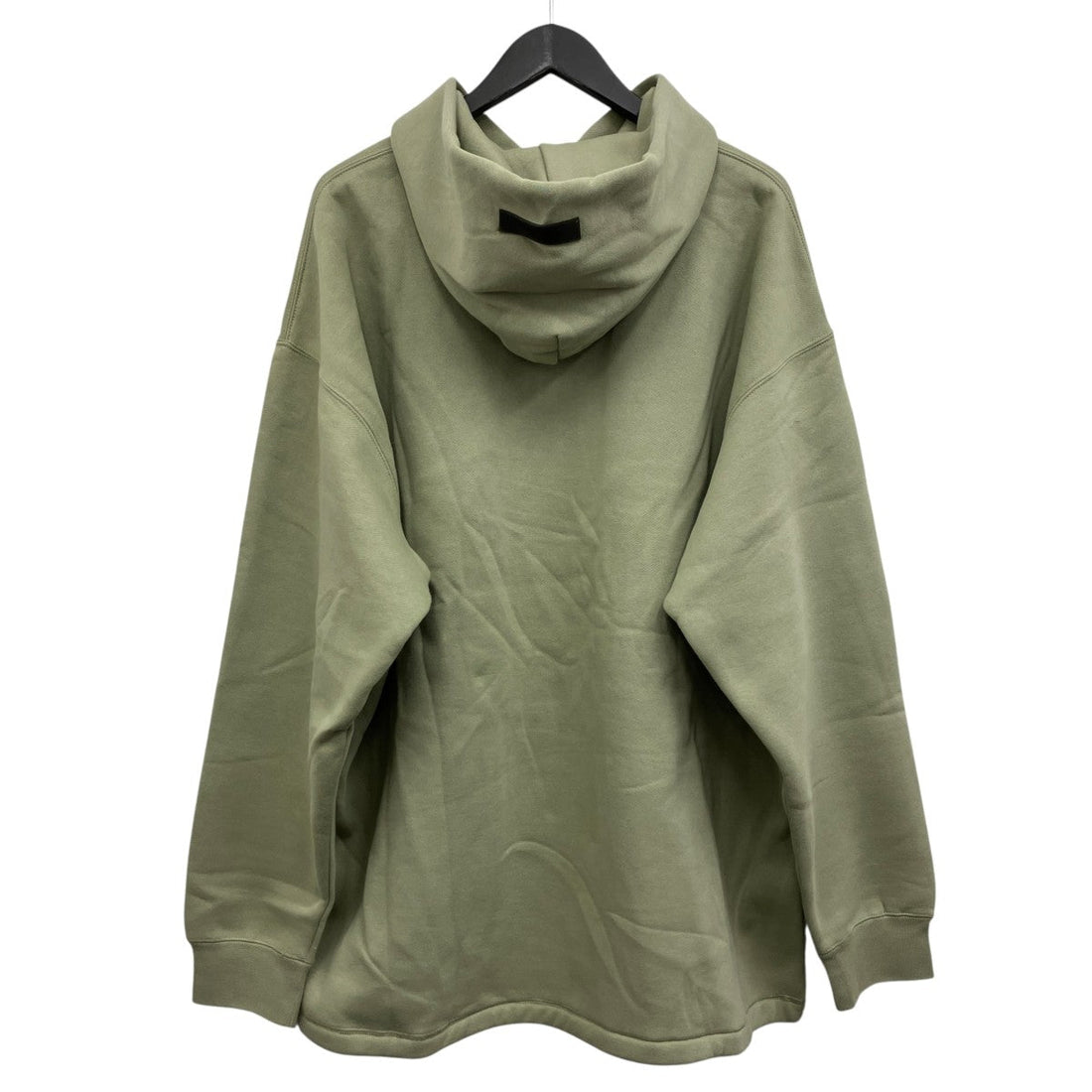 Fear of God Essentials Logo Hoodie Green
