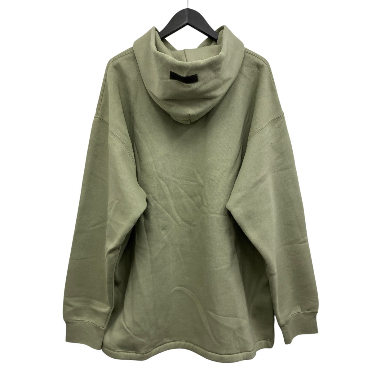Fear of God Essentials Logo Hoodie Green - Pre-owned