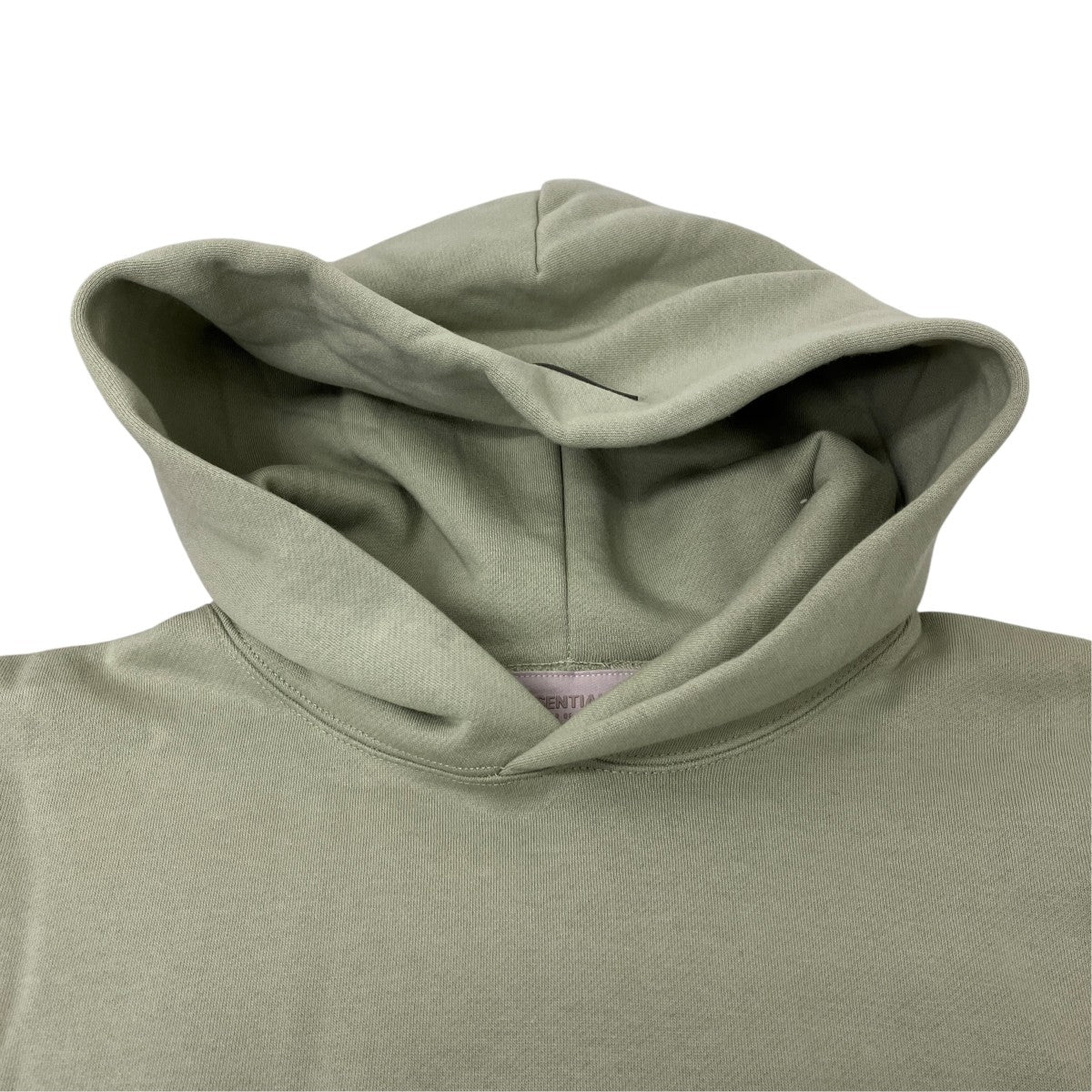 Fear of God Essentials Logo Hoodie Green - Pre-owned