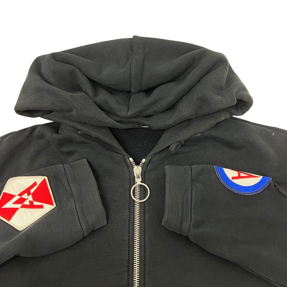 Off-White Zip Hoodie Black - Pre-owned
